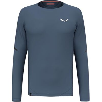 Salewa Herren Pedroc Dry M Tee. L/S Tee, Java Blue, S EU Salewa Herren Pedroc Dry M Tee. L/S Tee, Java Blue, S EU