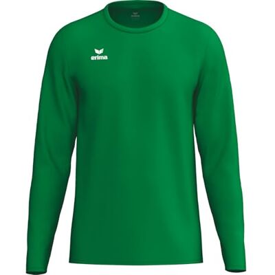 Erima Unisex Kinder Intro Langarm Funktionsshirt (2332612) smaragd, 164 Erima Unisex Kinder Intro Langarm Funktionsshirt (2332612) smaragd, 164