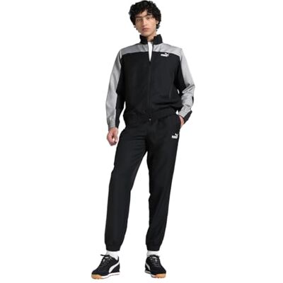 Puma Gewebter Colorblock-Trainingsanzug Puma Gewebter Colorblock-Trainingsanzug