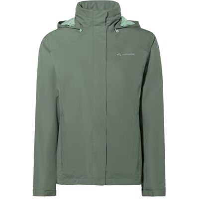 VAUDE Damen Fahrrad Regenjacke Escape Bike Warm, wärmend, wasser- und winddicht, atmungsaktiv, agave, 38 VAUDE Damen Fahrrad Regenjacke Escape Bike Warm, wärmend, wasser- und winddicht, atmungsaktiv, agave, 38