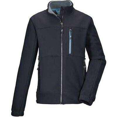 Killtec Jungen Fleecejacke mit Stehkragen KOW 225 BYS FLC JCKT, schwarz blau, 152, 43511-000 Killtec Jungen Fleecejacke mit Stehkragen KOW 225 BYS FLC JCKT, schwarz blau, 152, 43511-000