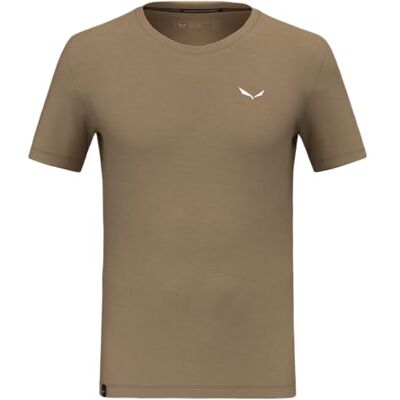 Salewa Eagle Minilogo Merino T-Shirt Men, Quicksand, XL Salewa Eagle Minilogo Merino T-Shirt Men, Quicksand, XL