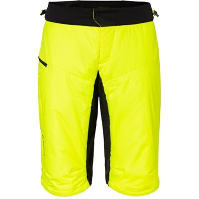 VAUDE Herren Fahrrad Isolationshose Minaki Shorts IV, mit wasserdichtem Spritzschutz, atmungsaktiv, mit Primaloft®, neon Yellow, S VAUDE Herren Fahrrad Isolationshose Minaki Shorts IV, mit wasserdichtem Spritzschutz, atmungsaktiv, mit Primaloft®, neon Yellow, S