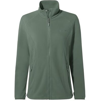 VAUDE Damen Rosemoor Fleecejacke, Zip-In-Funktion, angenehm warm und atmungsaktiv, agave, 36 VAUDE Damen Rosemoor Fleecejacke, Zip-In-Funktion, angenehm warm und atmungsaktiv, agave, 36