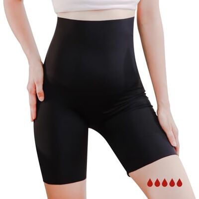 CARER Healthcare Incontinence Pregnancy Carer Damen Menstruations-Sportshorts 50 ml 2-in-1 Shorts mit absorbierendem Unterwäsche-Design High Waist dehnbar Postpartum-Inkontinenz ideal für Menstruationssport Yoga Laufen Fitness Größe XXL CARER Healthcare Incontinence Pregnancy Carer Damen Menstruations-Sportshorts 50 ml 2-in-1 Shorts mit absorbierendem Unterwäsche-Design High Waist dehnbar Postpartum-Inkontinenz ideal für Menstruationssport Yoga Laufen Fitness Größe XXL