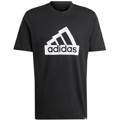 Adidas Herren MODERN Essentials Graphic Tee, Black, S Adidas Herren MODERN Essentials Graphic Tee, Black, S