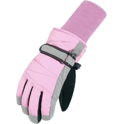 MAGARROW Kinder Winter Warm Winddicht Outdoor Sport Handschuhe für Jungen Mädchen Pink Medium (8-10 Jahre) Rosa MAGARROW Kinder Winter Warm Winddicht Outdoor Sport Handschuhe für Jungen Mädchen Pink Medium (8-10 Jahre) Rosa