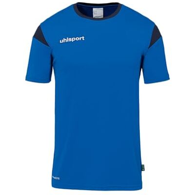 uhlsport Unisex Squad 27 Kurzarm Trikot, Azurblau/Marine, M EU uhlsport Unisex Squad 27 Kurzarm Trikot, Azurblau/Marine, M EU