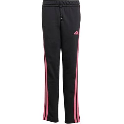 Adidas Mädchen Essentials Pants, Black/pink Fusion, 11-12 Years Adidas Mädchen Essentials Pants, Black/pink Fusion, 11-12 Years