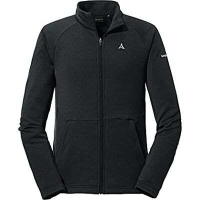 Schöffel Herren Fleece Jacket Toreck M, warme Fleecejacke, atmungsaktive Funktionsjacke aus Stretch-Fleece, black, 48 Schöffel Herren Fleece Jacket Toreck M, warme Fleecejacke, atmungsaktive Funktionsjacke aus Stretch-Fleece, black, 48