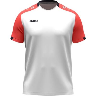 JAKO Unisex T-Shirt Dynamic, weiß/Coral/Marine, 3XL JAKO Unisex T-Shirt Dynamic, weiß/Coral/Marine, 3XL
