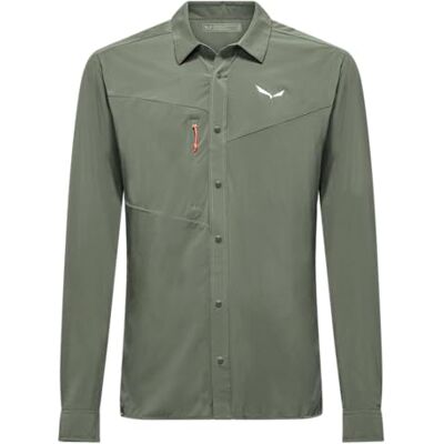 Salewa PUEZ L/S Shirt M, M, Faded Green Salewa PUEZ L/S Shirt M, M, Faded Green
