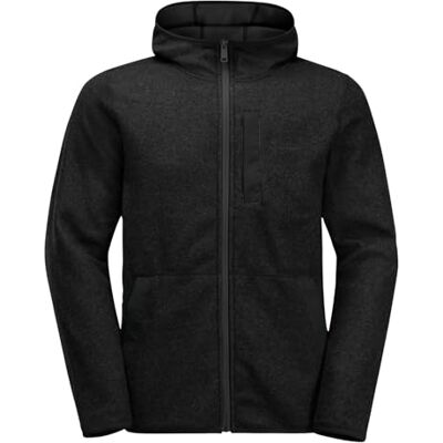 Jack Wolfskin Herren Tannenspur Hooded Jkt M, Schwarz, XL EU Jack Wolfskin Herren Tannenspur Hooded Jkt M, Schwarz, XL EU