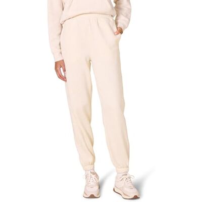 Amazon Essentials Damen Relaxed Jogger (Erhältlich in Übergröße), Haferbeige meliert, Größe M Amazon Essentials Damen Relaxed Jogger (Erhältlich in Übergröße), Haferbeige meliert, Größe M