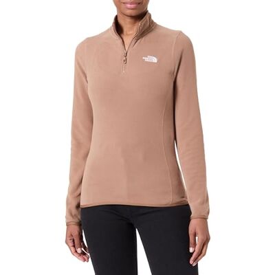 THE NORTH FACE NF0A855M6IH W 100 Glacier 1/4 Zip EU Sweatshirt Damen Latte Größe XS THE NORTH FACE NF0A855M6IH W 100 Glacier 1/4 Zip EU Sweatshirt Damen Latte Größe XS