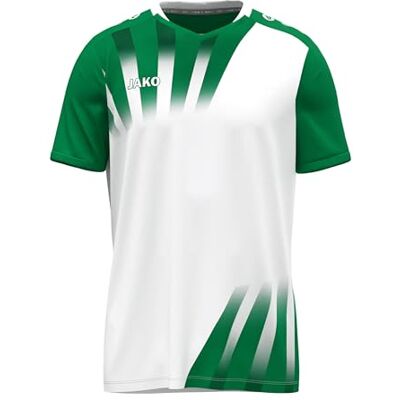 JAKO Unisex Trikot Vintage, Kurzarm, weiß/grün, L JAKO Unisex Trikot Vintage, Kurzarm, weiß/grün, L