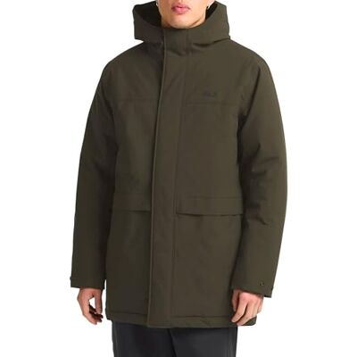 Jack Wolfskin Herren Cold Camp Coat M, Obsidian Moss, L EU Jack Wolfskin Herren Cold Camp Coat M, Obsidian Moss, L EU