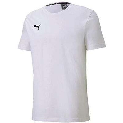 Puma Herren Teamgoal 23 Casuals Tee T-shirt, White, L EU Puma Herren Teamgoal 23 Casuals Tee T-shirt, White, L EU
