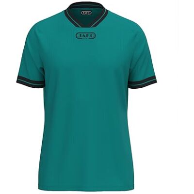 JAKO Unisex Trikot Retro, Kurzarm, türkis, S JAKO Unisex Trikot Retro, Kurzarm, türkis, S