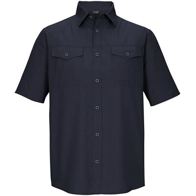 Killtec Herren Funktionshemd/Outdoorhemd Kurzarm Schnelltrocknend KOS 63 MN WVN SHRT, dunkelnavy, XXL, 43777-000 Killtec Herren Funktionshemd/Outdoorhemd Kurzarm Schnelltrocknend KOS 63 MN WVN SHRT, dunkelnavy, XXL, 43777-000