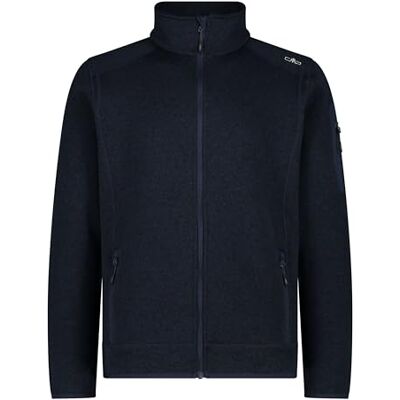 CMP Herren Giacca In Pile Knit-tech Da Uomo Jacke, B.Blue Antracite, M EU CMP Herren Giacca In Pile Knit-tech Da Uomo Jacke, B.Blue Antracite, M EU