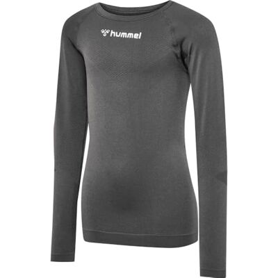 hummel , hmlBL Comfort 2.0 Tee L/S Kids, Asphalt, 104/116 hummel , hmlBL Comfort 2.0 Tee L/S Kids, Asphalt, 104/116