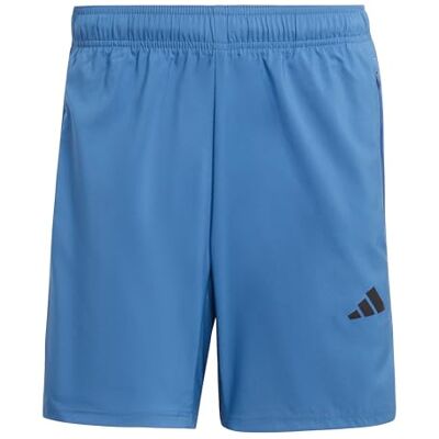 Adidas Herren Workout Essentials Base 3 Stripes Woven Short 7 Inches Shorts, Dusky Petrol/Black, M Adidas Herren Workout Essentials Base 3 Stripes Woven Short 7 Inches Shorts, Dusky Petrol/Black, M
