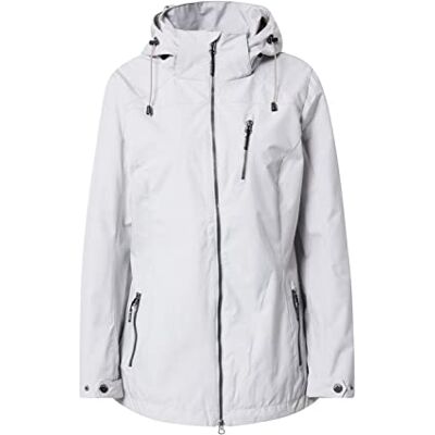 G.I.G.A. DX Damen Softshelljacke mit abzippbarer Kapuze Solena, hellgrau, 42, 33059-000 G.I.G.A. DX Damen Softshelljacke mit abzippbarer Kapuze Solena, hellgrau, 42, 33059-000