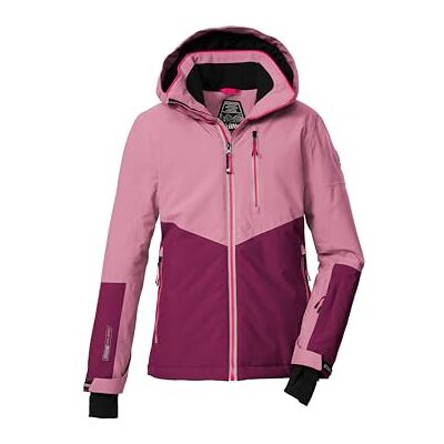 Killtec Mädchen Skijacke/Funktionsjacke mit Kapuze und Schneefang KSW 207 GRLS SKI JCKT, hellrosa/dunkel himbeere, 176, 43561-000 Killtec Mädchen Skijacke/Funktionsjacke mit Kapuze und Schneefang KSW 207 GRLS SKI JCKT, hellrosa/dunkel himbeere, 176, 43561-000