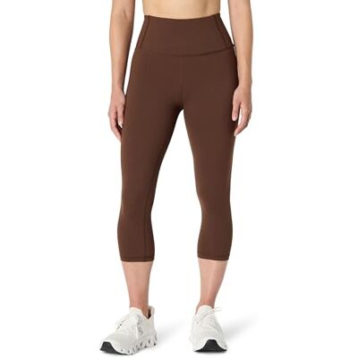 Amazon Essentials Damen Trainings-Leggings für Sport und Freizeit, Haselnuss, M Amazon Essentials Damen Trainings-Leggings für Sport und Freizeit, Haselnuss, M