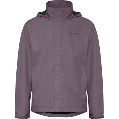 VAUDE Escape Light Regenjacke für Herren – Wasserdicht und atmungsaktiv mit 2-Lagen-Membran, Übergangsjacke für Wandern, Radfahren und Reisen – purple ash, Größe: S VAUDE Escape Light Regenjacke für Herren – Wasserdicht und atmungsaktiv mit 2-Lagen-Membran, Übergangsjacke für Wandern, Radfahren und Reisen – purple ash, Größe: S