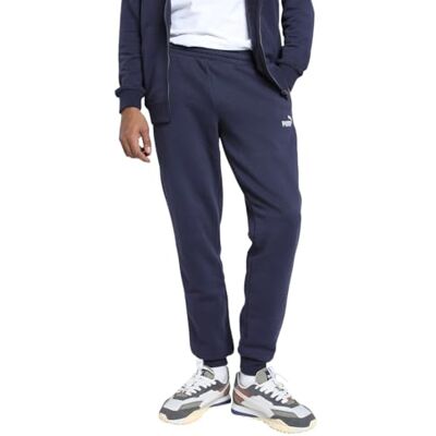 Puma Herren ESS No. 1 Logo Sweatpants FL cl Gestrickte Hosen, New Navy, 3XL Puma Herren ESS No. 1 Logo Sweatpants FL cl Gestrickte Hosen, New Navy, 3XL