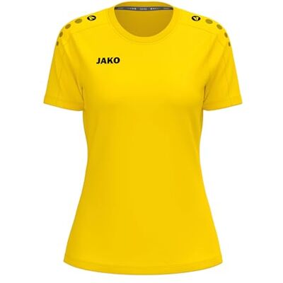JAKO Damen T-Shirt One Cotton, gelb, 38/40 JAKO Damen T-Shirt One Cotton, gelb, 38/40