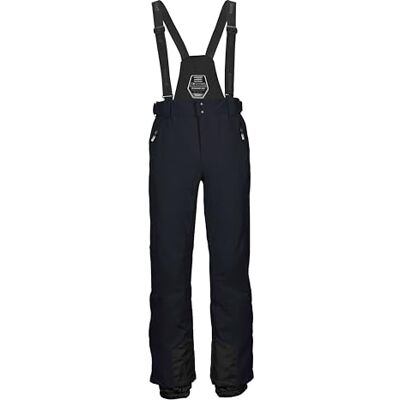 Killtec Herren Skihose/Funktionshose mit abnehmbaren Trägern, Kantenschutz und Schneefang KSW 100 ENOSH MN SKI PNTS, schwarz blau, 3XL, 43431-000 Killtec Herren Skihose/Funktionshose mit abnehmbaren Trägern, Kantenschutz und Schneefang KSW 100 ENOSH MN SKI PNTS, schwarz blau, 3XL, 43431-000