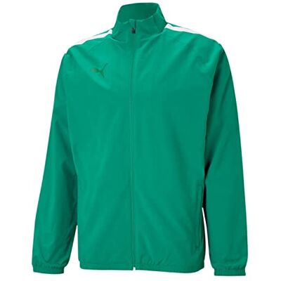 Puma TeamLIGA Sideline Trainingsjacke Herren grün/weiß, L (40 EU) Puma TeamLIGA Sideline Trainingsjacke Herren grün/weiß, L (40 EU)