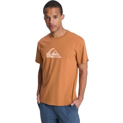 Quiksilver T-Shirt mit kurzen Ärmeln, EV Com Logo, SS, für Herren, Braun Quiksilver T-Shirt mit kurzen Ärmeln, EV Com Logo, SS, für Herren, Braun