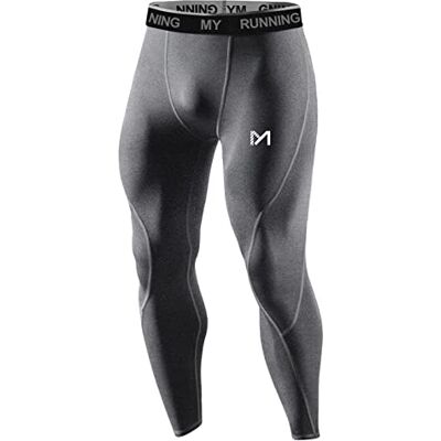 MEETYOO Kompressionshose Herren, Sport Leggings Atmungsaktiv Fitness Strumpfhosen Funktionswäsche Pants Unterhose Lang für Laufen Wandern Radfahren MEETYOO Kompressionshose Herren, Sport Leggings Atmungsaktiv Fitness Strumpfhosen Funktionswäsche Pants Unterhose Lang für Laufen Wandern Radfahren