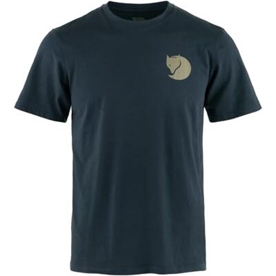 Fjällräven Herren Walk with Nature T-Shirt, Dark Navy, XXL Fjällräven Herren Walk with Nature T-Shirt, Dark Navy, XXL