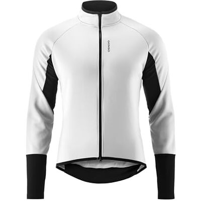 Gonso Road Jacket Softshell 2 M, Herren Fahrradjacke, Wasserabweisende Softshelljacke, Winddicht, G-Shell für optimale Wärmeisolierung, Enganliegende Passform, PFC-frei Gonso Road Jacket Softshell 2 M, Herren Fahrradjacke, Wasserabweisende Softshelljacke, Winddicht, G-Shell für optimale Wärmeisolierung, Enganliegende Passform, PFC-frei