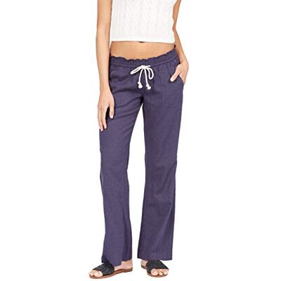 Roxy Oceanside Pants für Damen Mood Indigo XL Roxy Oceanside Pants für Damen Mood Indigo XL