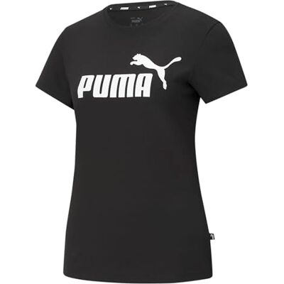 Puma Unisex ESS No. 1 Logo Tee T-Shirts, Black, XS Puma Unisex ESS No. 1 Logo Tee T-Shirts, Black, XS