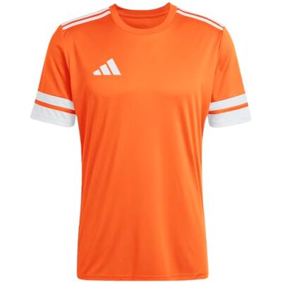 Adidas Herren Squadra25 Jersey Short Sleeve Shirt, Team orange/White, XXL Adidas Herren Squadra25 Jersey Short Sleeve Shirt, Team orange/White, XXL