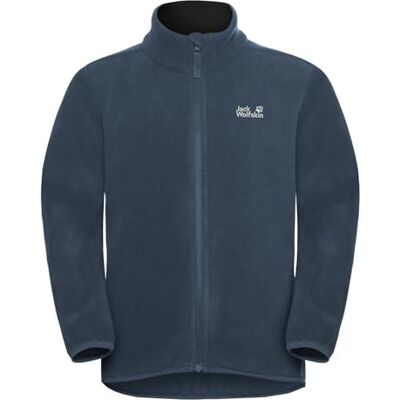 Jack Wolfskin Jungen Vertigo Fleece Jkt, Midnight Sky, 140 EU Jack Wolfskin Jungen Vertigo Fleece Jkt, Midnight Sky, 140 EU