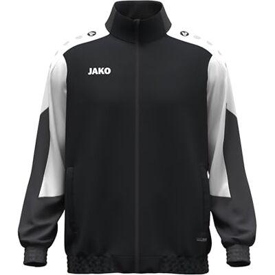 JAKO Unisex Webjacke Dynamic, schwarz/weiß/anthrazit, XL JAKO Unisex Webjacke Dynamic, schwarz/weiß/anthrazit, XL