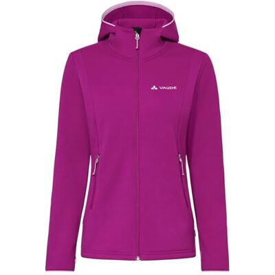 VAUDE Damen Fleecejacke Idris Fleece Hoody, angenehm warm, schnelltrocknend, atmungsaktiv, pink orchid, 40 VAUDE Damen Fleecejacke Idris Fleece Hoody, angenehm warm, schnelltrocknend, atmungsaktiv, pink orchid, 40