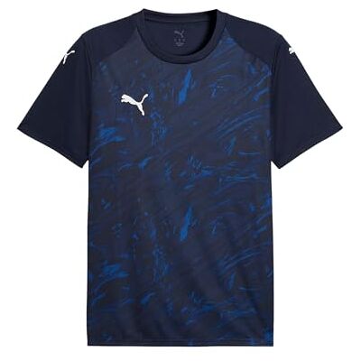Puma teamFINAL Graphic Trikot Weiß blau, M Herren Puma teamFINAL Graphic Trikot Weiß blau, M Herren