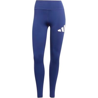 Adidas Women's Train Essentials Big Logo Full Length Leggings, dark blue, L Adidas Women's Train Essentials Big Logo Full Length Leggings, dark blue, L