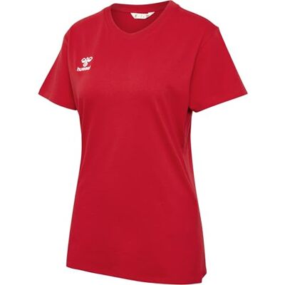 hummel Womens hmlGo 2.0 T-Shirt, Red, Extra Large hummel Womens hmlGo 2.0 T-Shirt, Red, Extra Large