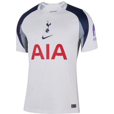 NIKE Tottenham Hotspur 2025/26 Stadium Home Dri-Fit Replika Fußballtrikot Für Herren, White/Lt Iron Ore/Binary Blue, HJ4598-101, M NIKE Tottenham Hotspur 2025/26 Stadium Home Dri-Fit Replika Fußballtrikot Für Herren, White/Lt Iron Ore/Binary Blue, HJ4598-101, M
