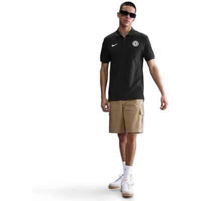 NIKE Fc Chelsea The Polo Dri-Fit Fußball-Poloshirt Für Herren, Outdoor Green/Phantom, IB8166-370, XL NIKE Fc Chelsea The Polo Dri-Fit Fußball-Poloshirt Für Herren, Outdoor Green/Phantom, IB8166-370, XL